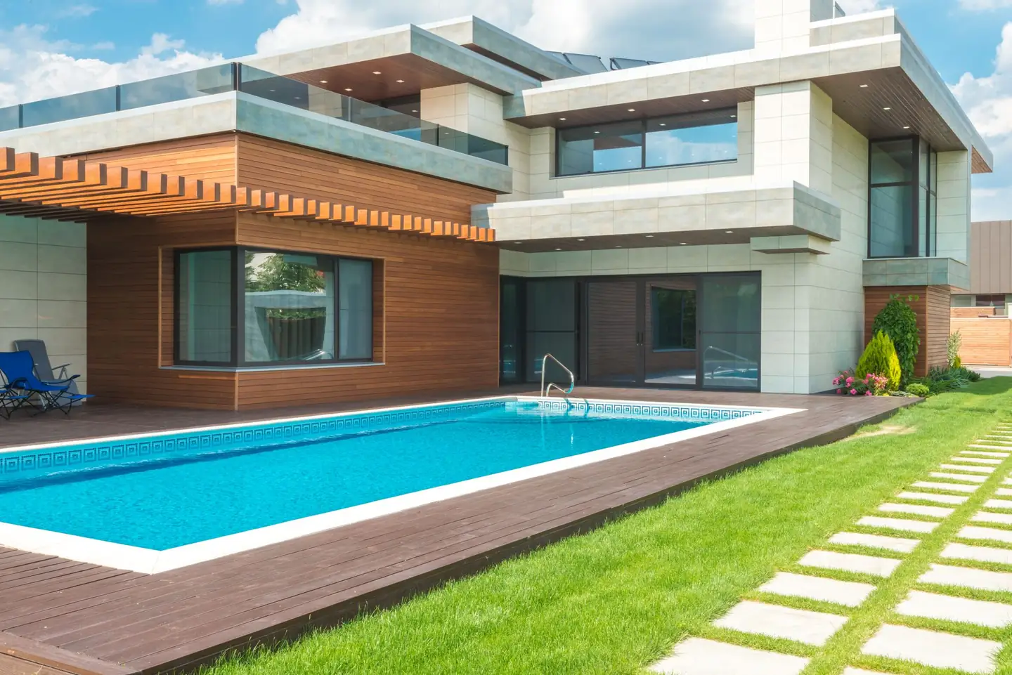 Swimming pool built in Clearfield, NSW